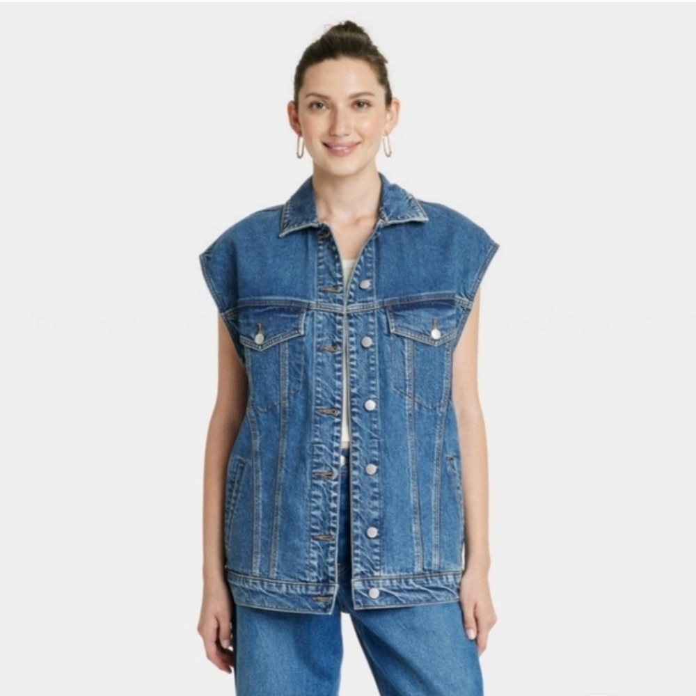 Universal Thread 80's Denim Vest